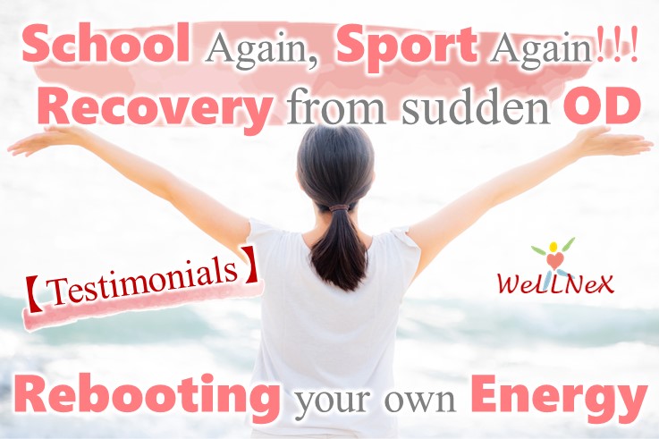 recovery from sudden OD boosting your own energy